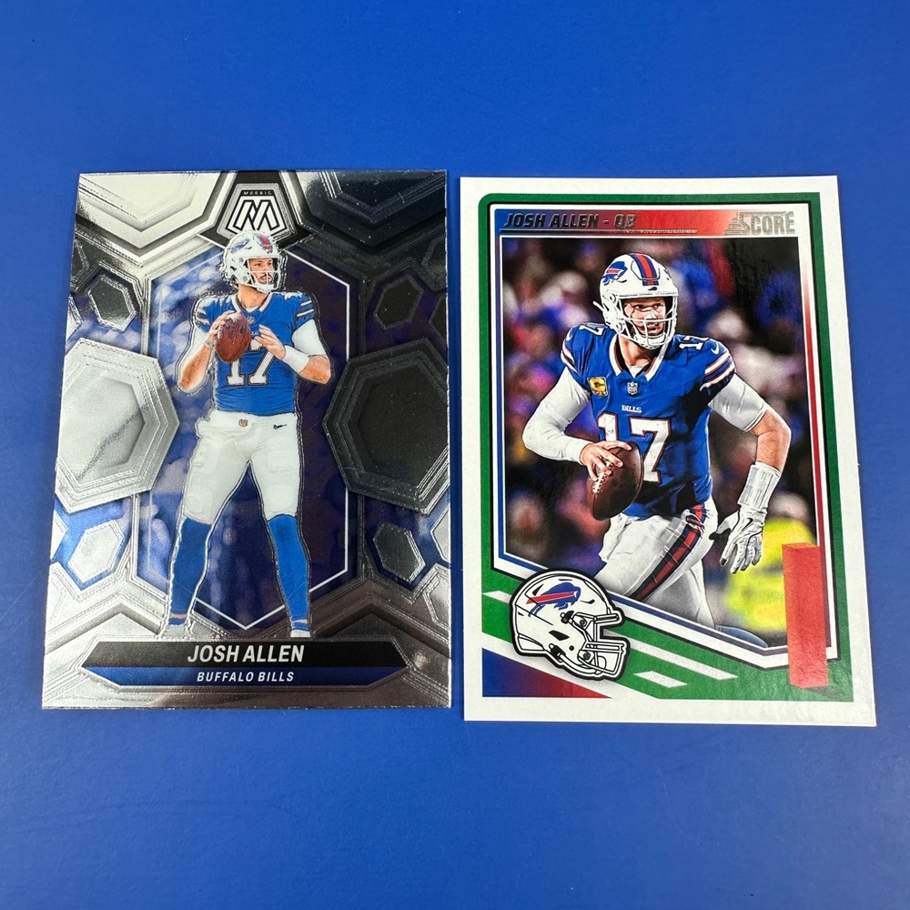 Josh Allen Bills w/ James Cook, Hawes/Bosa Lot of 19 - Picture 4 of 15